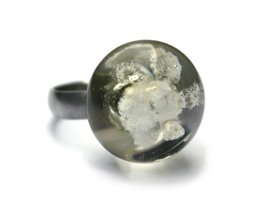 As in glas schroef (ring) top clear